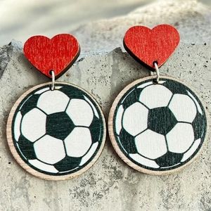 Love Soccer earrings